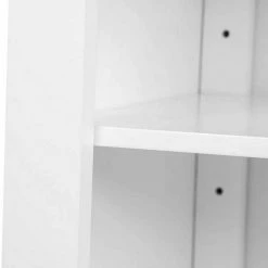 EUGAD Badkommode, Badschrank Beistellschrank, mit Doppeltür, 4 Fächern, MDF, Weiß -TischStuhl Verkäufe 061d7916 3aa6 5963 8b8d 02d82b52a52c