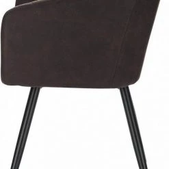 EUGAD 4-Fußstuhl, 6er-Set Esszimmerstuhl Polsterstuhl aus Stoffbezug Grau Dunkelbraun -TischStuhl Verkäufe 0feba206 292d 5c79 b436 7d28090c7c99