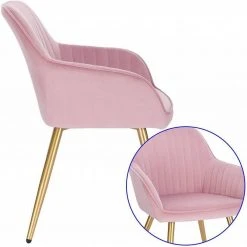 EUGAD Esszimmerstuhl, stühle 2er-Set,Samt,mit goldener Metallbeinen Blau, Bordeaux, Dunkelgrau, Dunkelgr&uuml;n, Hellgrau, Rosa, Schwarz -TischStuhl Verkäufe 1086e40c 521e 528f 937c 589cc123ae9d