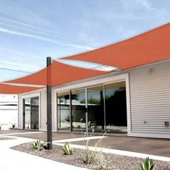 EUGAD Sonnensegel »Z-SSS1188ter21«, Sonnenschutz wasserabweisend HDPE Terrakotta 250 x 350 x 250 cm -TischStuhl Verkäufe 145ad8df 0e77 5c8f 99dd 3847acdc90f1