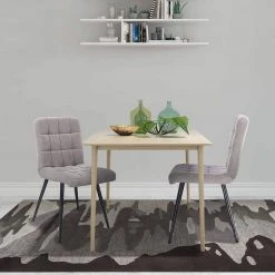 EUGAD Esszimmerstuhl (4 Stück), Polsterstuhl Wohnzimmerstuhl Samtstuhl Sessel mit Rückenlehne, Metallbeine, Sitzfläche aus Samt, Blau Creme, Dunkelgrau, Hellgrau, Rosa -TischStuhl Verkäufe 197f2945 19bf 44da 9103 54a0e6cbde41