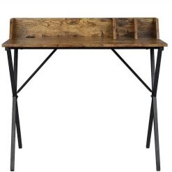 EUGAD Schreibtisch, 90x50x73CM Bürotisch PC Tisch Arbeitstisch für Home, Büro Metall + MDF Holzoptik Vintage -TischStuhl Verkäufe 1a41abc1 83f7 563f 8a0d 44864962a835