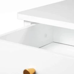 EUGAD Nachttisch, 2er-Set Nachtkommode Sofatisch Kaffeetisch Beistelltisch Nachtschrank für Wohnzimmer Schlafzimmer mit Schublade mit Ablage aus MDF Weiß -TischStuhl Verkäufe 1a8956f3 c9f7 5bf5 9da9 c90bf49a3534