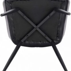 EUGAD Esszimmerstuhl, 2er-Set Esszimmerstuhl aus Kunstleder Metallbeine Dunkelbraun Schwarz -TischStuhl Verkäufe 1ba23470 87cf 556b 9a2a ff96741d5be1