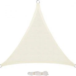 EUGAD Sonnensegel »0211ZYF«, Sonnenschutz Terrasse HDPE Dreieckig Creme -TischStuhl Verkäufe 1c0dbaf8 0a5b 5747 8403 2f35d9d2850d