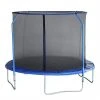 EUGAD Gartentrampolin, Trampolin 305 cm mit Sicherheitsnetz Blau