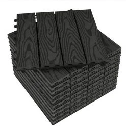 EUGAD WPC-Fliesen, WPC Fliesen Klickfliesen in Holzoptik 22 Stücke für 2m² Hellgrau Anthrazit, Braun, Coffee -TischStuhl Verkäufe 231fb56f 5ce4 5da8 b0e3 c8a529d1f829