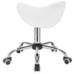 EUGAD Drehstuhl (1 Stück), Sattelhocker gepolstert höhenverstellbar aus Kunstleder Grau Schwarz, Wei&szlig; -TischStuhl Verkäufe 26fd1579 62f3 5390 8e15 6984d79c397b