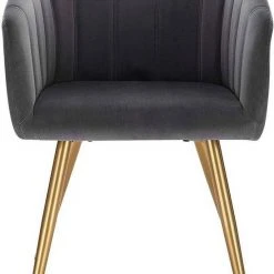 EUGAD Esszimmerstuhl, mit Rückenlehne Samt Gestell aus Stahl,Gold Beine Dunkelgrün Dunkelgrau, Dunkelgr&uuml;n, Rosa, Schwarz -TischStuhl Verkäufe 2c28f5a6 23a0 524b 8bb3 a9d3d7424cdf