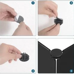 EUGAD Freigehege, Freigehege für Kaninchen Hasen Meerschweinchen Welpenauslauf DIY, 12 Platten 145 x 75 x 46 cm Grau, Schwarz, Transparent, Weiß -TischStuhl Verkäufe 2c745ad8 2f4d 404d b941 8d41ddb94c6a