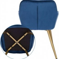 EUGAD Esszimmerstuhl, stühle 2er-Set,Samt,mit goldener Metallbeinen Blau, Bordeaux, Dunkelgrau, Dunkelgr&uuml;n, Hellgrau, Rosa, Schwarz -TischStuhl Verkäufe 2de75111 ba2d 5997 9121 e102a7d645a5