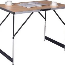 EUGAD Campingtisch, Campingtisch Alu Klapptisch, Tischplatte aus MDF, Schwarz Eiche, Grau -TischStuhl Verkäufe 2ebceed8 31f8 5219 a805 0cbac6e6b533