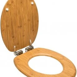 EUGAD WC-Sitz »0263MTG«, Toilettensitz WC Sitz Klodeckel Klobrille Toilettendeckel mit Absenkautomatik MDF Holz Softclose Scharnier Braun Holz -TischStuhl Verkäufe 2fc9c633 3fba 5fb9 a785 2b2883e5025d