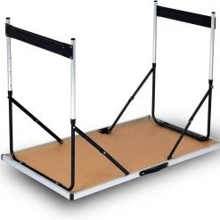 EUGAD Campingtisch, Campingtisch Alu Klapptisch, Tischplatte aus MDF, Schwarz Eiche, Grau -TischStuhl Verkäufe 324a8263 cc0b 5381 b5b0 d276256a2ec0