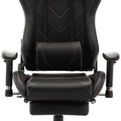 EUGAD Gaming Chair, Bürostuhl, Gaming Stuhl, Kunstleder, mit einstellbaren Armlehnen Rot Blau, Schwarz, Wei&szlig; -TischStuhl Verkäufe 34b8279d 1c03 53d4 a123 1a929ef1ccbe