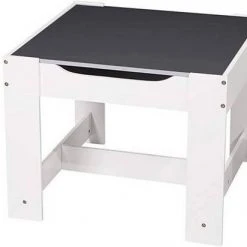 EUGAD Sitzgruppe, Kindersitzgruppe 1 Kindertisch und 2 Stühle mit Stauraum Maltisch graue Tischplatte abnehmbar -TischStuhl Verkäufe 36988322 44e1 58e8 9dda 1c06c6f61702