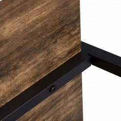 EUGAD Schreibtisch, Bürotisch Computertisch Arbeitstisch PC Tisch mit Ablage Holz Stal Holz Vintage+schwarz Hell Eiche+schwarz -TischStuhl Verkäufe 37d9776d 0c9f 50c9 b360 9f943a384870