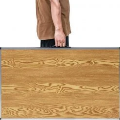 EUGAD Campingtisch, Campingtisch Alu Klapptisch, Tischplatte aus MDF, Schwarz Eiche, Grau -TischStuhl Verkäufe 37f2cd3e d3b5 5ed0 9c02 39bfae8b47a3