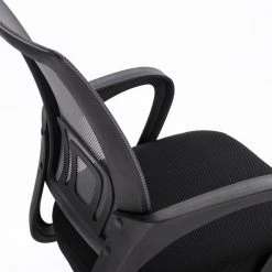 EUGAD Chefsessel (1 Stück), Bürostuhl mit Netz-Design-Sitzkissen Wippfunktion, Mesh, Schwarz Grau 29 EUGAD Chefsessel (1 Stück), Bürostuhl mit Netz-Design-Sitzkissen Wippfunktion, Mesh, Schwarz Grau -TischStuhl Verkäufe 385d75a9 e5b7 53f3 a224 b6642e42eab1