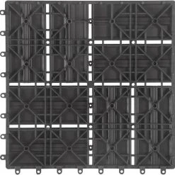 EUGAD WPC-Fliesen, 22 Stück WPC Terrassenfliesen Klickfliesen 30x30cm Coffee Anthrazit, Dunkelgrau, Hellgrau -TischStuhl Verkäufe 38d80e9b 1db1 56fc 86d3 e3e5f31e903e