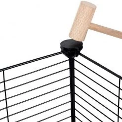 EUGAD Freigehege, Freigehege DIY Laufstall Kleintiere 109x74x39cm -TischStuhl Verkäufe 393f7773 a16d 50c9 a187 a3ab55b4b20e