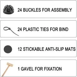 EUGAD Freigehege, Freigehege DIY Laufstall Kleintiere 109x74x39cm -TischStuhl Verkäufe 403de32a f841 5f03 86fc 9b81b0907f5a