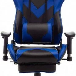 EUGAD Gaming Chair, Bürostuhl, Gaming Stuhl, Kunstleder, mit einstellbaren Armlehnen Rot Blau, Schwarz, Wei&szlig; -TischStuhl Verkäufe 414ae176 7d9d 5568 a7ab da70f379cfbe