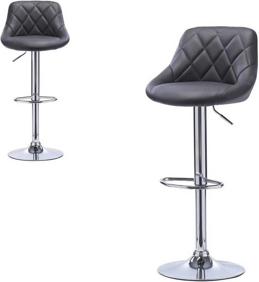 EUGAD Barhocker, 2er-Set Barstühle, höhenverstellbar, 360°drehbar Weiß Bordeaux, Cremeweiß, Grau, Khaki, Rot, Schwarz, Weiß 19 EUGAD Barhocker, 2er-Set Barstühle, höhenverstellbar, 360°drehbar Weiß Bordeaux, Cremeweiß, Grau, Khaki, Rot, Schwarz, Weiß – Bild 19