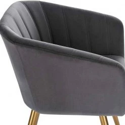 EUGAD Esszimmerstuhl, mit Rückenlehne Samt Gestell aus Stahl,Gold Beine Dunkelgrün Dunkelgrau, Dunkelgr&uuml;n, Rosa, Schwarz -TischStuhl Verkäufe 441a5448 bc52 5443 b220 2adb90745001