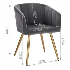 EUGAD Esszimmerstuhl, 2er-Set Esszimmerstuhl Polsterstuhl aus Samt Dunkelgrün Dunkelgrau, Dunkelgr&uuml;n, Rosa, Schwarz -TischStuhl Verkäufe 442c0ed4 4b6d 49c2 99d5 219c65b8fe67