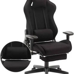 EUGAD Gaming Chair, Bürostuhl, Gaming Stuhl, Stoffbezug Rot Grau, Schwarz -TischStuhl Verkäufe 47b0ab3b 7ae1 5887 92f7 c90eb4ae3434