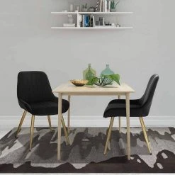 EUGAD Esszimmerstuhl, 4 Stücke Retro Küchenstuhl Sitzfläche aus Samt mit Metallbeine Dunkelgrün Bordeaux, Dunkelgrau, Dunkelgr&uuml;n, Hellgrau, Rosa, Schwarz -TischStuhl Verkäufe 48726b2e 4afd 50be a9b4 561bc991edaf