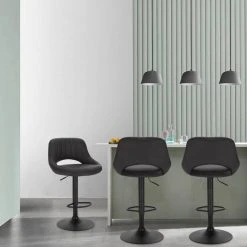 EUGAD Barhocker, 4er-Set Tresenhocker aus Kunstleder Gestell aus Stahl Dunkelbraun Anthrazit, Grau -TischStuhl Verkäufe 488cf031 8bb1 5fd9 aef2 59edfe2db229