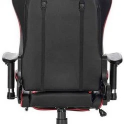 EUGAD Gaming-Stuhl (1 Stück), Racing Stuhl mit Fußstütze Racing Stuhl Drehstuhl Bürostuhl Schreibtischstuhl PC Stuhl mit Wippfunktion Höhenverstellbar Kunstleder Rot Grau, Weiß -TischStuhl Verkäufe 48a8d991 e769 54d8 a975 53aaacc4468e