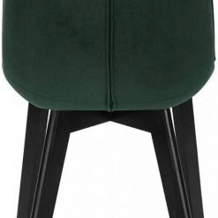 EUGAD Esszimmerstuhl (6 Stück), Wohnzimmerstuhl mit Rückenlehne, Polsterstuhl Küchenstuhl Weich Samt und Holz für ESS- und Wohnzimmer Schwarz Dunkelgrau, Dunkelgr&uuml;n, Rosa -TischStuhl Verkäufe 4957dc54 57ff 5755 a3a9 123a20e770f7