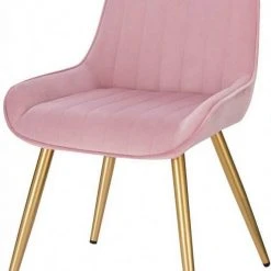 EUGAD Esszimmerstuhl, 4 Stücke Retro Küchenstuhl Sitzfläche aus Samt mit Metallbeine Dunkelgrün Bordeaux, Dunkelgrau, Dunkelgr&uuml;n, Hellgrau, Rosa, Schwarz -TischStuhl Verkäufe 495e5c18 ca7f 5d72 8f8a e52710dc61dc