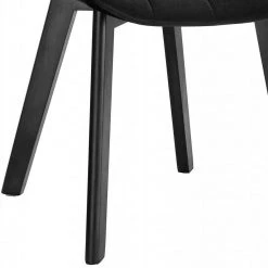 EUGAD Esszimmerstuhl (6 Stück), Wohnzimmerstuhl mit Rückenlehne, Polsterstuhl Küchenstuhl Weich Samt und Holz für ESS- und Wohnzimmer Schwarz Dunkelgrau, Dunkelgr&uuml;n, Rosa -TischStuhl Verkäufe 4a5a9cb0 b7a6 5bf2 9bd5 db8210902ec9