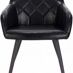 EUGAD Esszimmerstuhl, 2er-Set Esszimmerstuhl aus Kunstleder Metallbeine Dunkelbraun Schwarz -TischStuhl Verkäufe 4b72fd00 6e1a 5cd1 8947 41a8414204cf