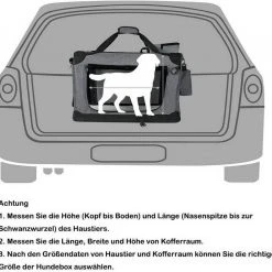 EUGAD Tiertransporttasche, Hundebox faltbar Hundetransportbox Auto Transportbox Reisebox Katzenbox Grau 68 EUGAD Tiertransporttasche, Hundebox faltbar Hundetransportbox Auto Transportbox Reisebox Katzenbox Grau -TischStuhl Verkäufe 521f6a98 bbac 586a b870 534f0278f4de