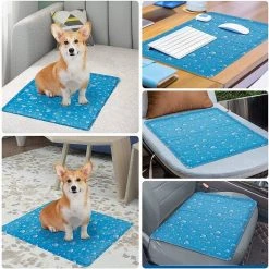 EUGAD Hundematte, Kühlmatte Hunde Katzen Welpen Haustier Blau 24 EUGAD Hundematte, Kühlmatte Hunde Katzen Welpen Haustier Blau -TischStuhl Verkäufe 53805ace c503 5870 8b3f 8c5e0e511739