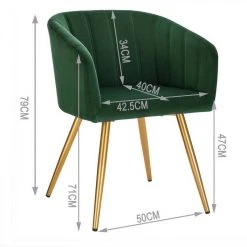 EUGAD Esszimmerstuhl (4 Stück), 4er-Set Esszimmerstuhl Polsterstuhl aus Samt Dunkelgrün Dunkelgrau, Dunkelgrün, Rosa, Schwarz -TischStuhl Verkäufe 540235be cb7f 4311 9457 239d531f9063