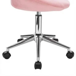 EUGAD Schreibtischstuhl (1 Stück), Bürohocker Rollhocker mit Rollen, Samt, höhenverstellbar, Rosa Dunkellgrau, Hellgrau 26 EUGAD Schreibtischstuhl (1 Stück), Bürohocker Rollhocker mit Rollen, Samt, höhenverstellbar, Rosa Dunkellgrau, Hellgrau -TischStuhl Verkäufe 5505e477 4217 590c b54f c657fc08170e