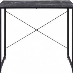 EUGAD Schreibtisch, Computertisch Esstisch Holz Stahl 80x60x70 cm Holz Vintage+schwarz Hell Eiche+schwarz, Hell Eiche+wei&szlig;, Marmor+schwarz -TischStuhl Verkäufe 588e2836 47e8 5b8b a0bd 13ca24d602b2