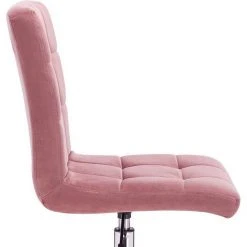 EUGAD Schreibtischstuhl, Arbeitshocker Bürohocker Samt Metall, 360° drehbar, Rosa Hellgrau 20 EUGAD Schreibtischstuhl, Arbeitshocker Bürohocker Samt Metall, 360° drehbar, Rosa Hellgrau -TischStuhl Verkäufe 5ab6ee7b c338 585e a6dc 4e618a49456e