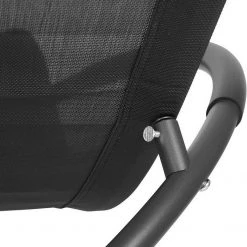 EUGAD Schaukelstuhl, 2tlg Schaukelstuhl Gartenliege Schwingstuhl für Terrasse Balkon Schwarz Grau -TischStuhl Verkäufe 5c7295c7 c4f6 5a93 aa89 a23a8df1831e