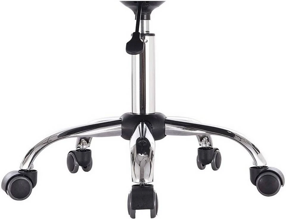 EUGAD Schreibtischstuhl, Bürohocker Schreibtischstuhl Rollhocker drehbar höhenverstellbar Stoffbezug Metall Dunkelgrau, Hellgrau 15 EUGAD Schreibtischstuhl, Bürohocker Schreibtischstuhl Rollhocker drehbar höhenverstellbar Stoffbezug Metall Dunkelgrau, Hellgrau – Bild 15