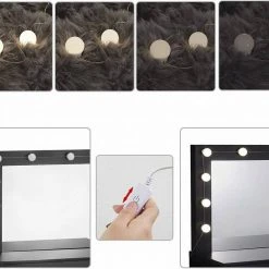 EUGAD Schminktisch, Frisiertisch 10 LED-Lampen mit Schubladen 80x40cm Schwarz Weiß 23 EUGAD Schminktisch, Frisiertisch 10 LED-Lampen mit Schubladen 80x40cm Schwarz Weiß -TischStuhl Verkäufe 5f8e83ce 09ab 5353 8703 93b9b7c79d56