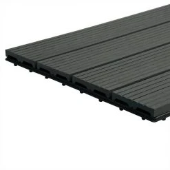 EUGAD WPC-Fliesen, WPC Fliesen Klickfliesen in Holzoptik 12 Stücke für 2m² Coffee Anthrazit, Grau, Hellgrau, Braun -TischStuhl Verkäufe 5ff3e746 47d9 4ed9 bdf8 64837b758dc6