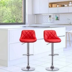 EUGAD Barhocker, 2er-Set Barstühle, höhenverstellbar, 360°drehbar Weiß Bordeaux, Cremeweiß, Grau, Khaki, Rot, Schwarz, Weiß 68 EUGAD Barhocker, 2er-Set Barstühle, höhenverstellbar, 360°drehbar Weiß Bordeaux, Cremeweiß, Grau, Khaki, Rot, Schwarz, Weiß -TischStuhl Verkäufe 614d2a7f 02c4 5c2c adfb 1732cb67d1e0