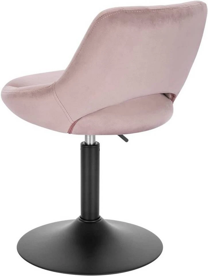 EUGAD Barhocker (4 St), Barstuhl Barsessel Sessel Loungesessel höhenverstellbar Clubsessel Cocktailsessel Drehsessel Samt Sitzhöhe 40–55 cm Schwarz Dunkelgrau, Rosa 17 EUGAD Barhocker (4 St), Barstuhl Barsessel Sessel Loungesessel höhenverstellbar Clubsessel Cocktailsessel Drehsessel Samt Sitzhöhe 40–55 cm Schwarz Dunkelgrau, Rosa – Bild 17